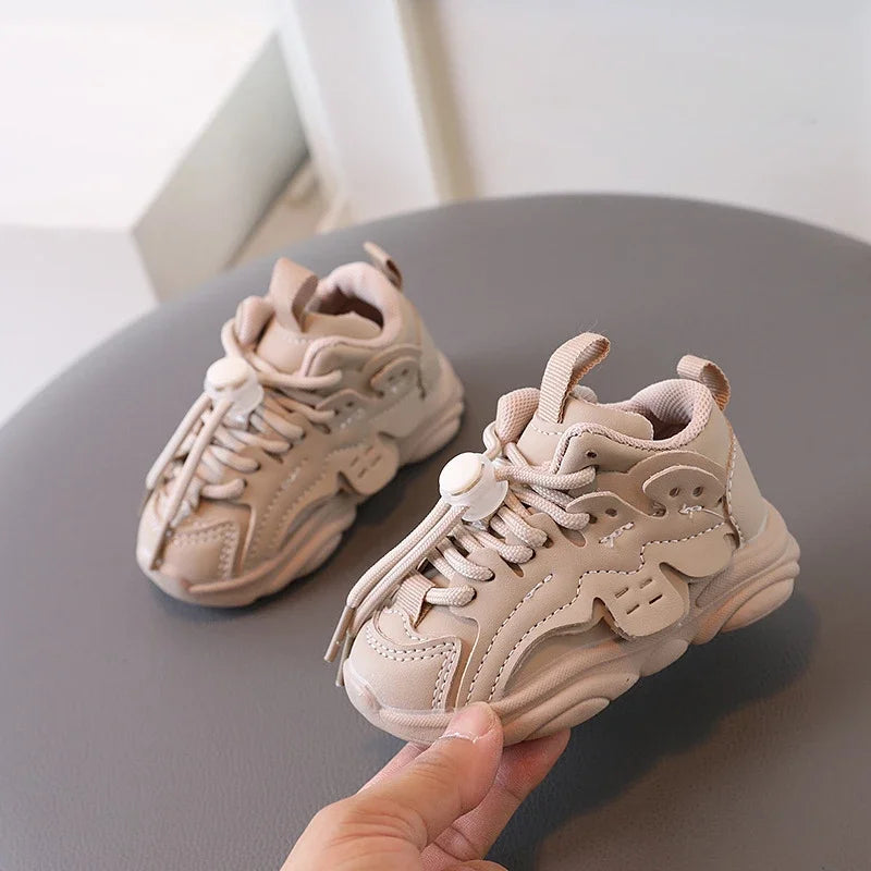 Toddler Sport Shoes Fashion Cross-tied Newborn Breathable Boys Sneakers Spring Autumn Baby Girls Garden Walking Shoes Kid G07223