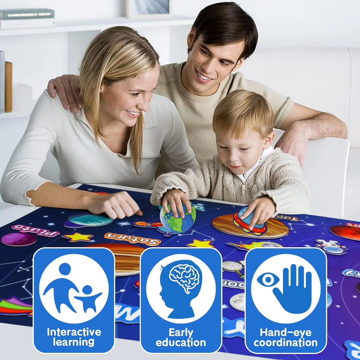 Zoom Animal Felt Story Board Montessori Early Learning Toy Themed Storytelling Flannel Toys Interactive Game Wall Hanging Gifts