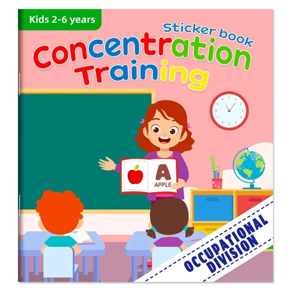 Children's Reusable Stickers Books Cartoon Stationery Stickers for Kids Early Education Cartoon Cute Stickers for Children Gift