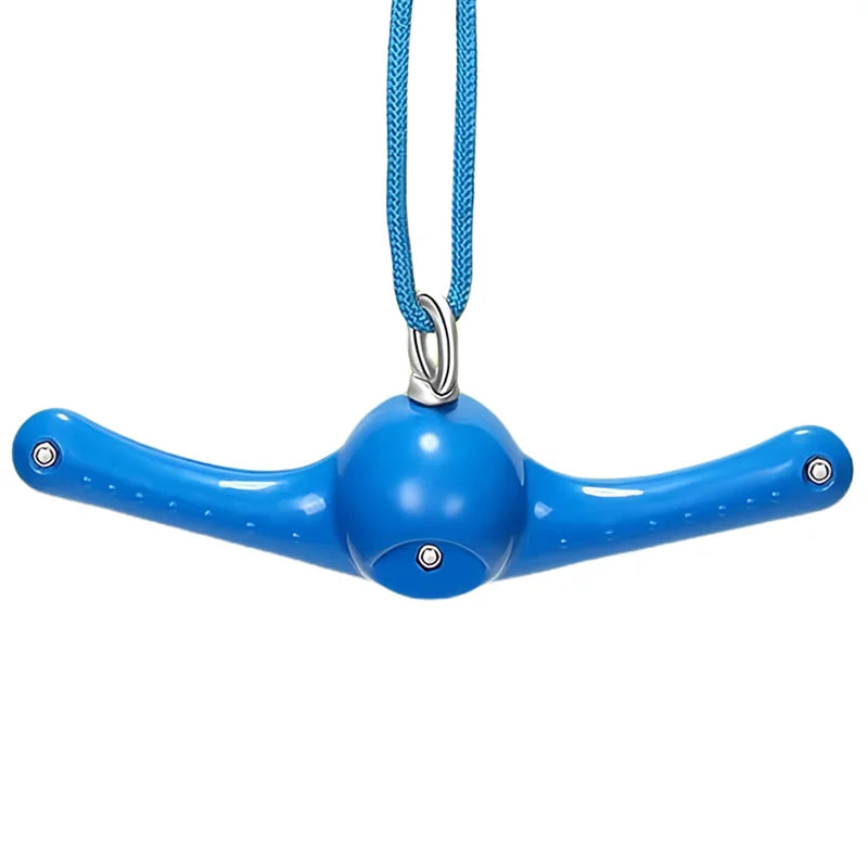 Kids Twister Swing 360° Spin Handle Swing Adjustable Playground Backyard Ninja Slackline Training Accessories Swing Attachment