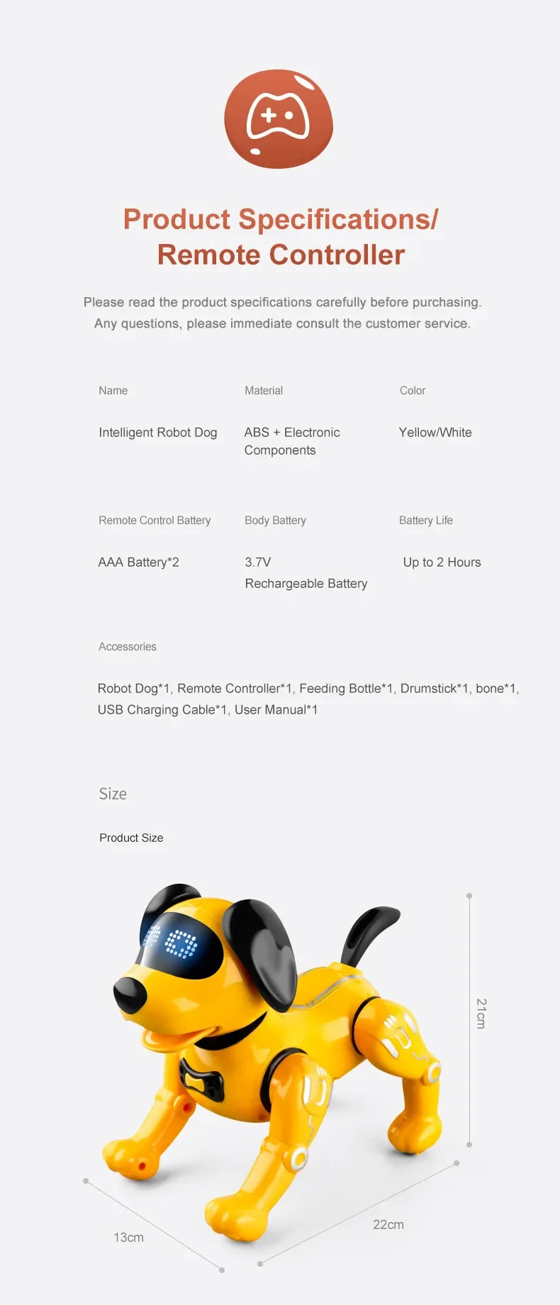 R19 Remote Control Robot Dog Toy Electronic Pets Programmable Robot Feeding interaction RC Robotic Stunt Puppy Children Toy