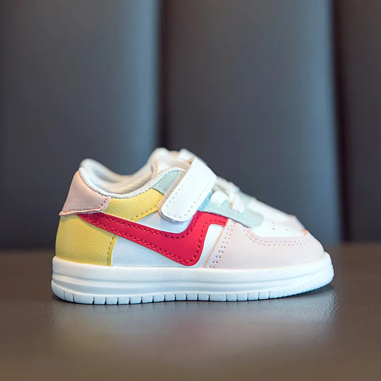 Baby Shoes Infants Boys Girls Childrens Sneakers Kids Baby Shoes Leather Shoes Soft Soles Flat Childrens Sports Shoes Fashion
