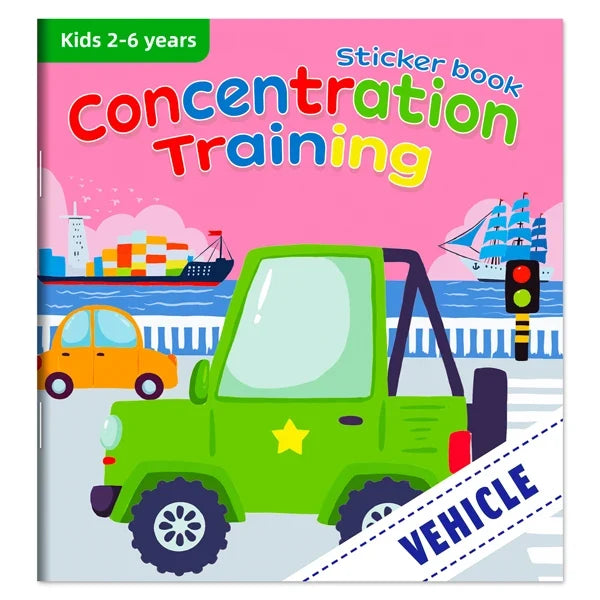Children's Reusable Stickers Books Cartoon Stationery Stickers for Kids Early Education Cartoon Cute Stickers for Children Gift