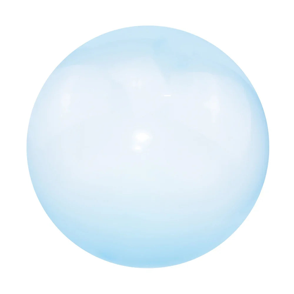 Kids Blow Up Balloon Toy Children Outdoor Soft Air Water Filled Bubble Ball Fun Party Game Summer Gift Inflatable Elastic Ball