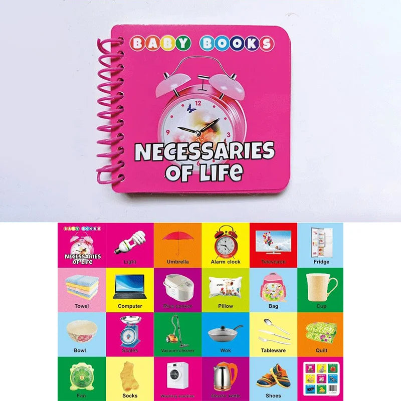 0-2 Years English Children Learning Cognitive Books Children's Enlightenment Books Children's Early Education Books Gifts