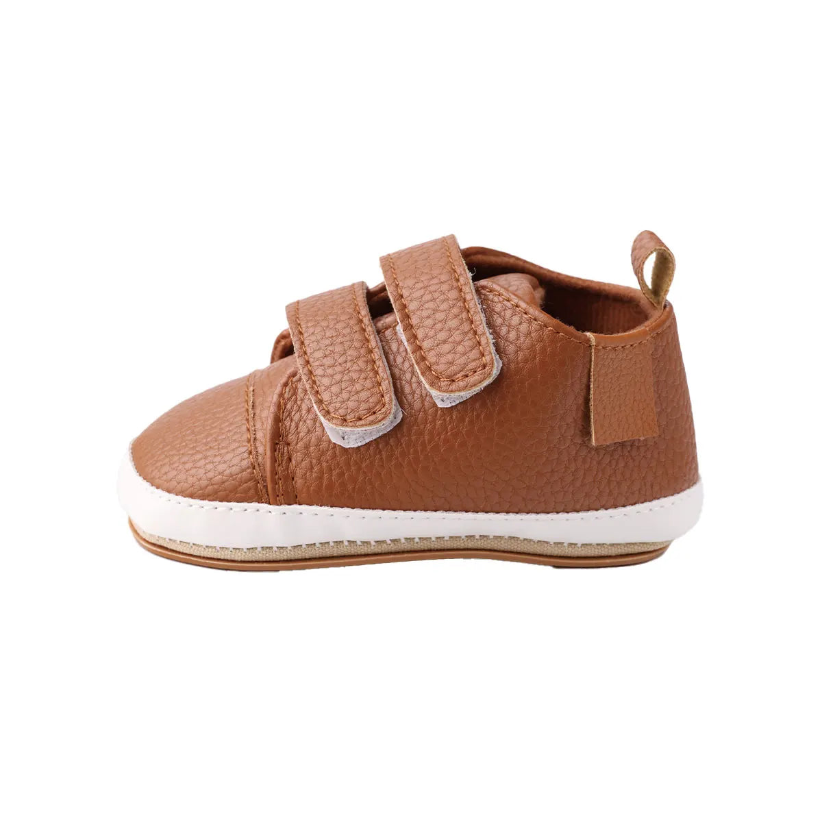 Baby shoes,Spring and Autumn baby shoes 0-1 year old baby shoes Double Velcro casual soft sole non-slip low top toddler shoes
