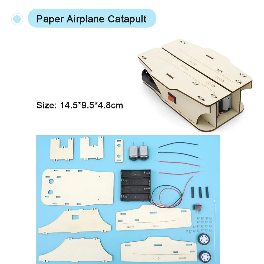 DIY Physical Model Science Experiment Educational Toy Handmade Small Production Assembly Craft Technology Project for School Kid