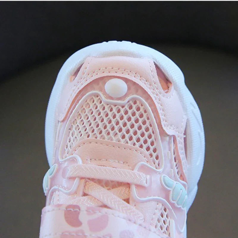 Breathable Kid Sneaker 2025Summer New Boy Walking Shoe Fashion Girl Sports Shoe Anti Slip Soft Sole Kid Shoe Zapatillas De Mujer