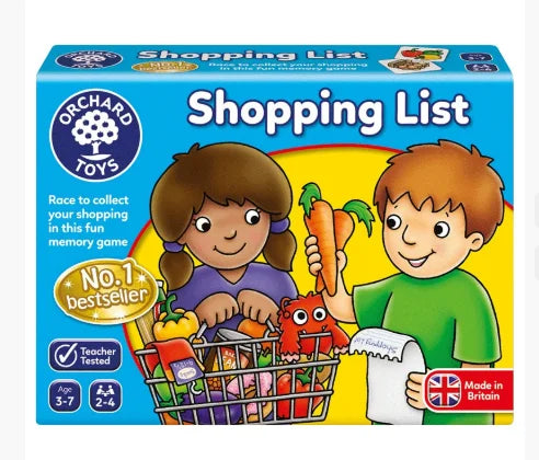 Orchard toysShopping listDesktop gamesShopping listLarge J Small D Desktop gamesKids