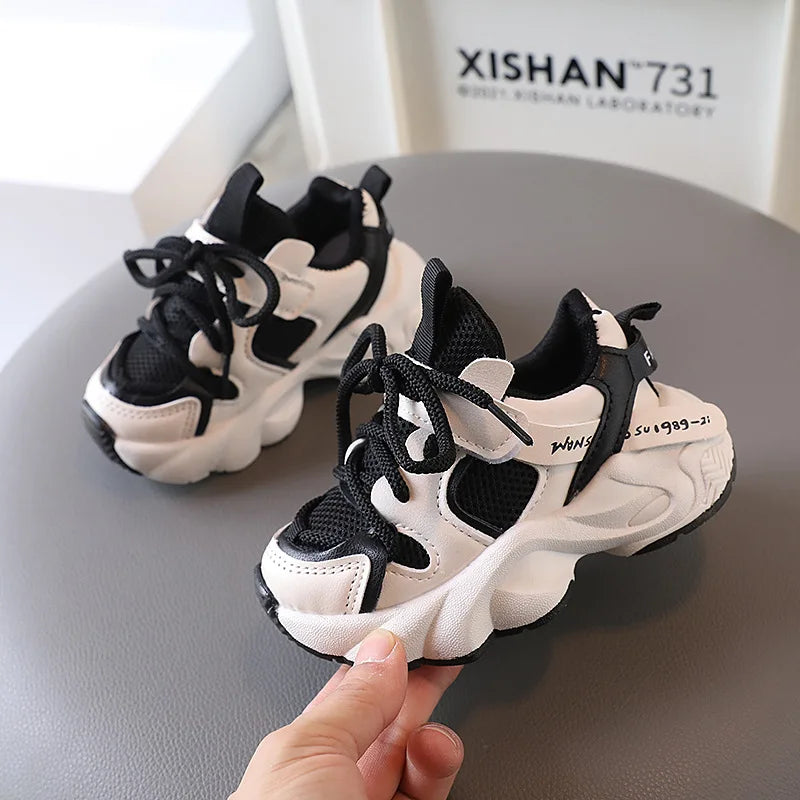 Fashion Children Sneakers Spring Autumn Causal Kid Running Walking Shoes Versatile Girls Boys Shoes