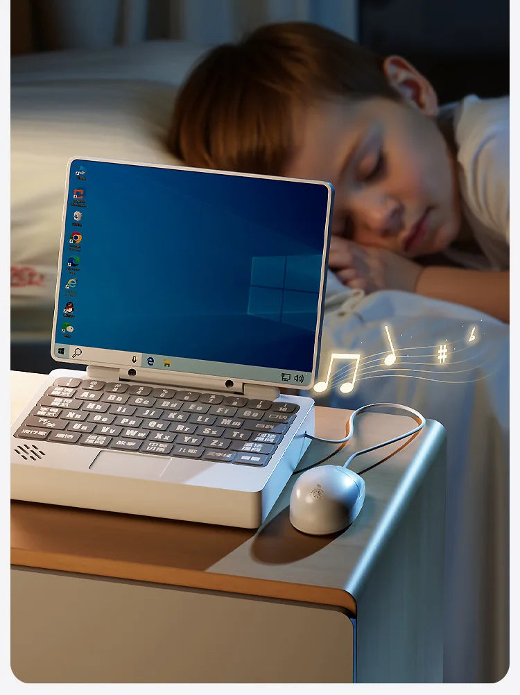 Children Multifunctional Early Education Notebook Enlightenment Learning Boy Girl Puzzle Thinking Training Toy Gifts Can Drawing