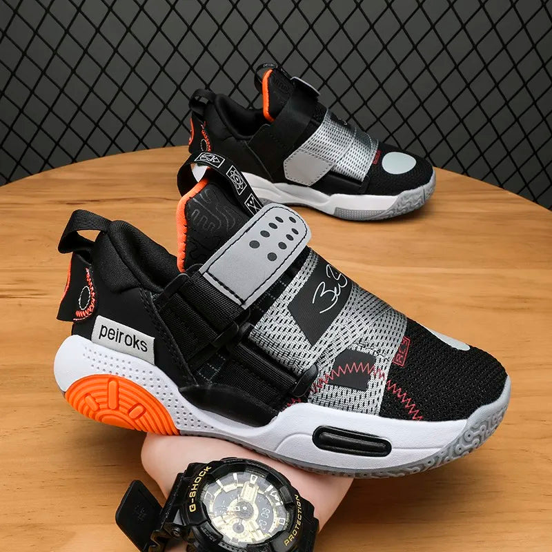 2026 New Children's Basketball Shoes For Boys Girls Non-slip Kids Sport Shoes Lightweight Outdoor Sneakers Trainers Footwear