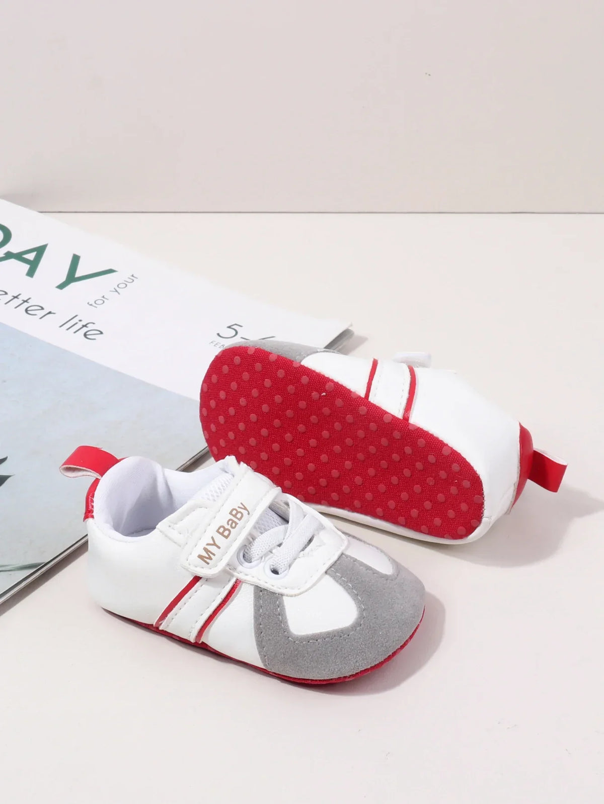Baby Walking Shoes 2025 Spring And Autumn New Style Baby Shoes For 0-18M Boys And Girls Soft Sole Casual Baby Shoes