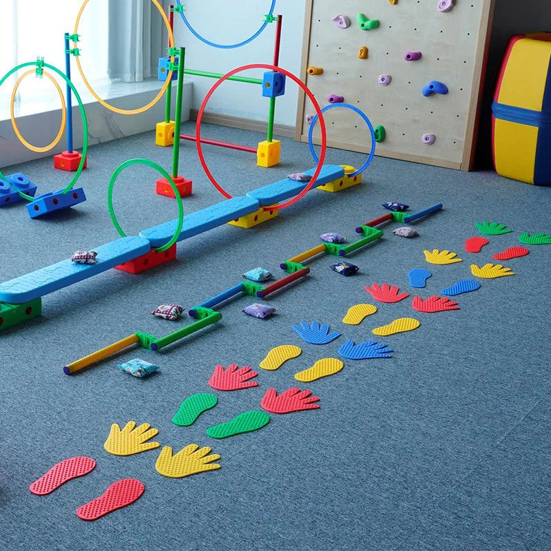 Kid Hand Feet Sensory Play Toys For kid indoor outdoor Training  Hand and Foot Coordination Toys Early education teaching aids
