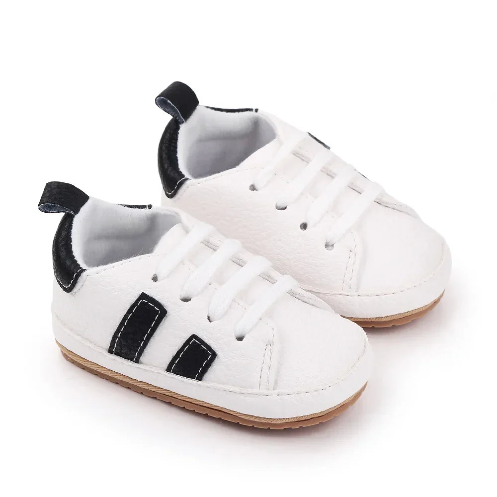 Baby Casual Shoes for Spring and Autumn TPR Sole Anti-slip High Quality PU Hot Selling Multiple choice 2023 Baby New Fashion