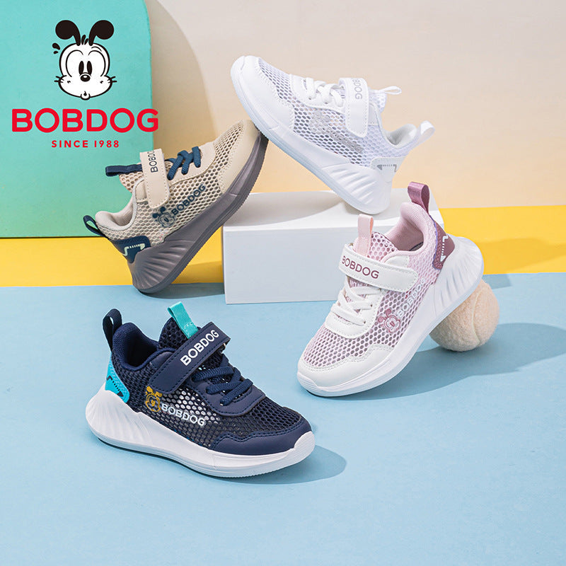 Babudou Kidsren's Shoes, Boys' Single Mesh Sports Shoes, Boys' Non-Slip Running Shoes, 2026 Summe