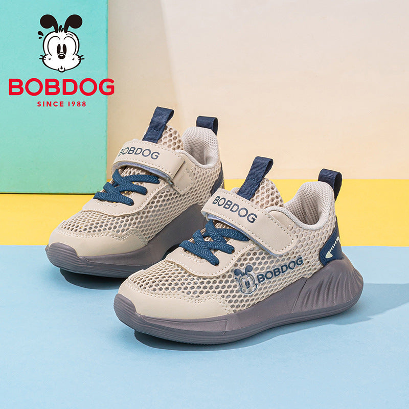 Babudou Kidsren's Shoes, Boys' Single Mesh Sports Shoes, Boys' Non-Slip Running Shoes, 2026 Summe