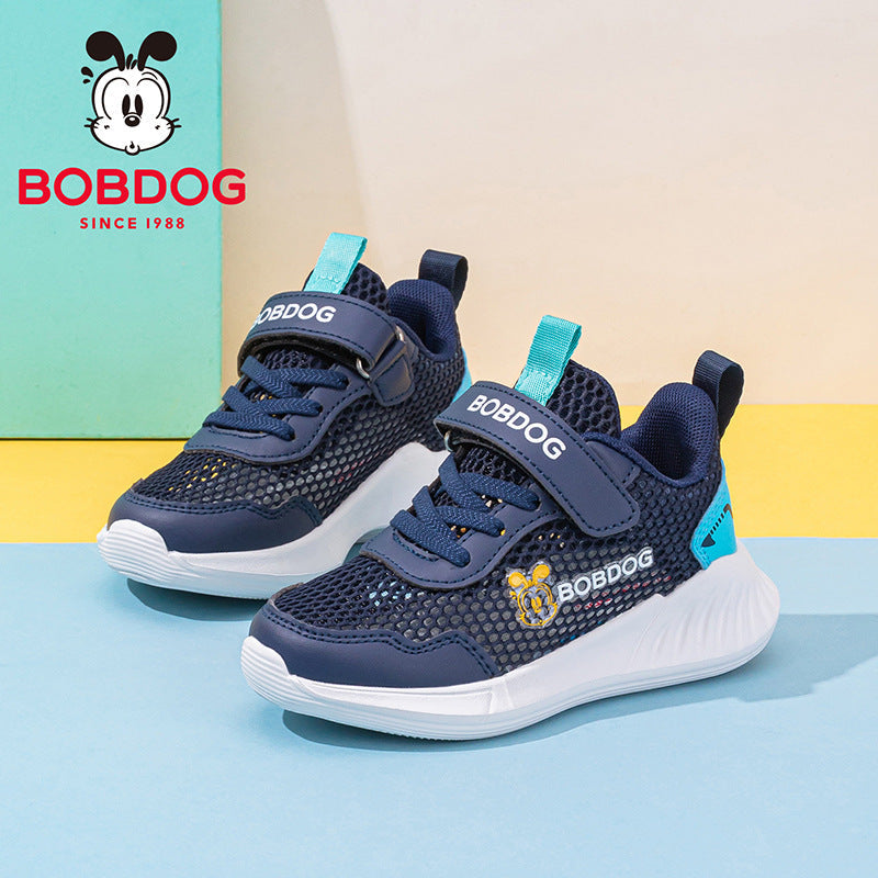 Babudou Kidsren's Shoes, Boys' Single Mesh Sports Shoes, Boys' Non-Slip Running Shoes, 2026 Summe