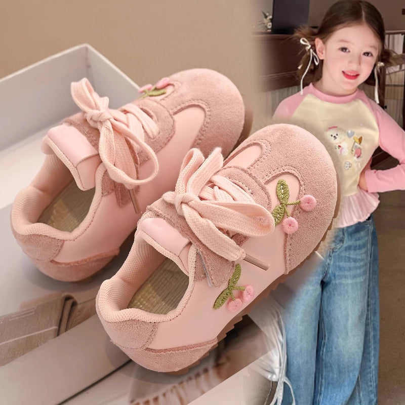 Girls' Sports Shoes, Fashionable Children's Training Shoes, 2026 New Spring and Autumn Soft-Soled Casual Shoes for Baby Girls, Toddler Sneakers