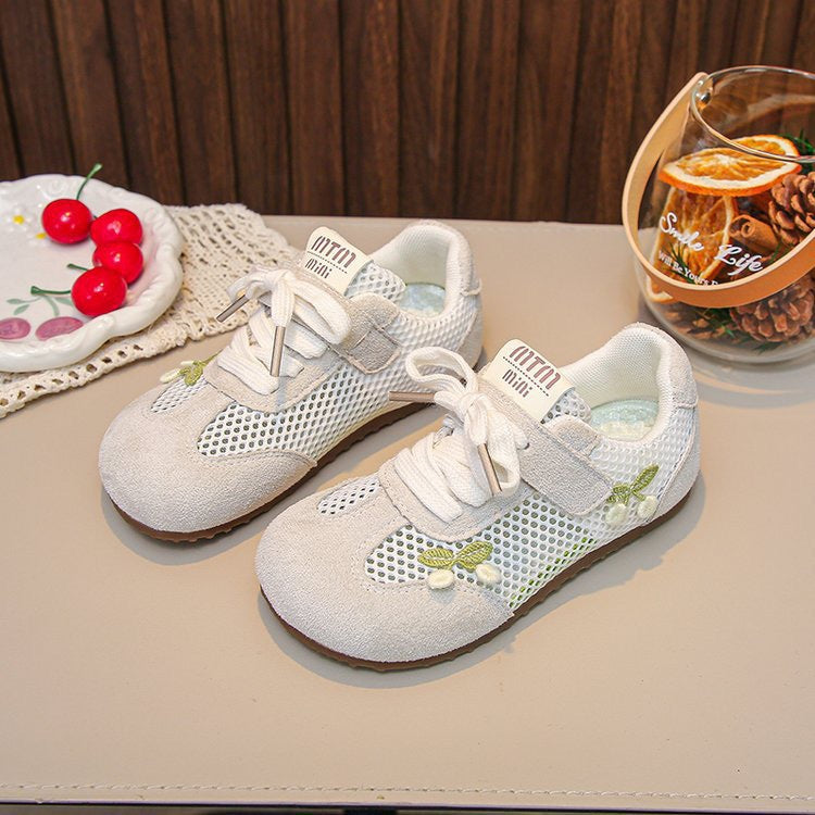Girls' Sports Shoes, Fashionable Children's Training Shoes, 2026 New Spring and Autumn Soft-Soled Casual Shoes for Baby Girls, Toddler Sneakers