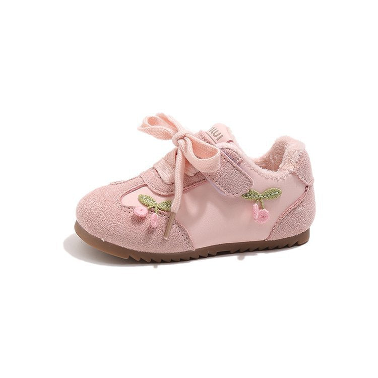 Girls' Sports Shoes, Fashionable Children's Training Shoes, 2026 New Spring and Autumn Soft-Soled Casual Shoes for Baby Girls, Toddler Sneakers