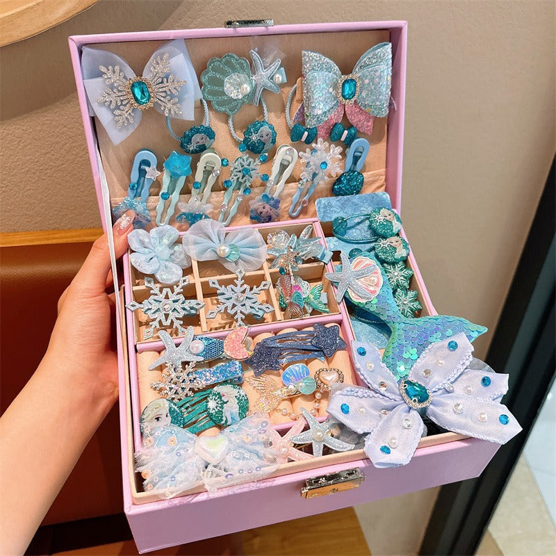 Culomi Birthday Gift Girl 10 Year Old Princess Hair Accessories Gift Box 7 Girl 12 Baby Grade Three Four Practi