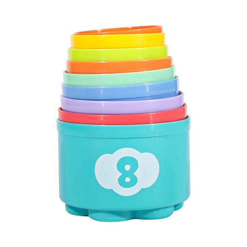 Stacking Cups Educational Toy for Children — Fun Stacking Game for Early Learning, Preschool Kindergarten