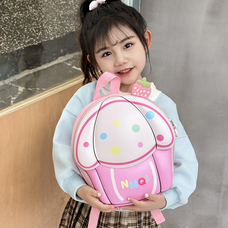 New Kids Bag Collection Cute Cartoon Small-Label Design Boys &amp; Girls 2025 Lightweight Backpack for Kindergarten