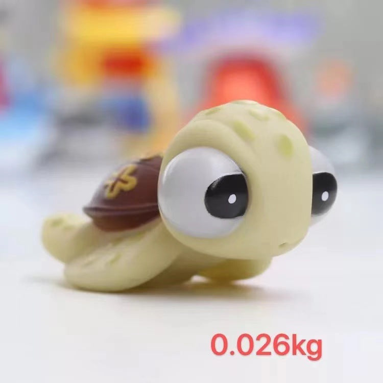 Cross-Border TPR Floating Toys for Bath Time, Squirt Ocean Animals—Kids Baby Play Sprinkler Doll, Nemo Clownfish (Dory)