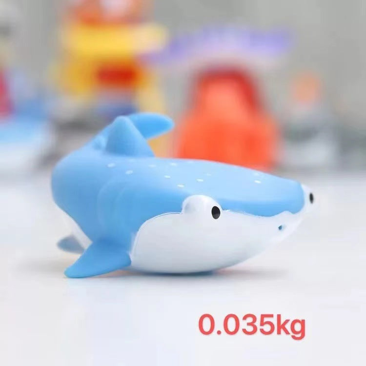 Cross-Border TPR Floating Toys for Bath Time, Squirt Ocean Animals—Kids Baby Play Sprinkler Doll, Nemo Clownfish (Dory)