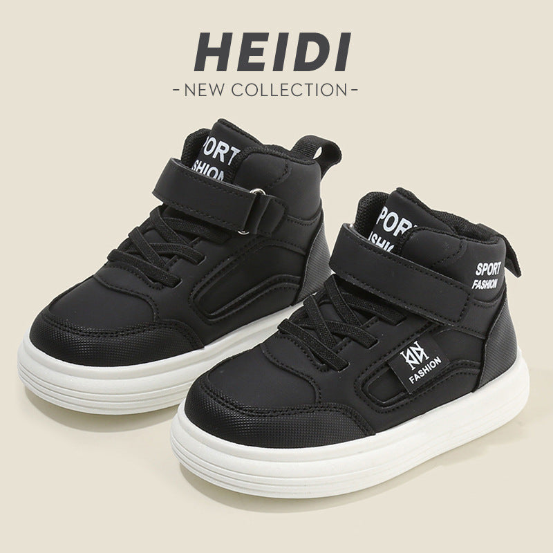 Children's Sports Shoes 2026 Spring and Autumn New Style Boys' Casual Shoes High-Top Girls' Sneakers Lightweight Soft-Soled Baby Shoes Single