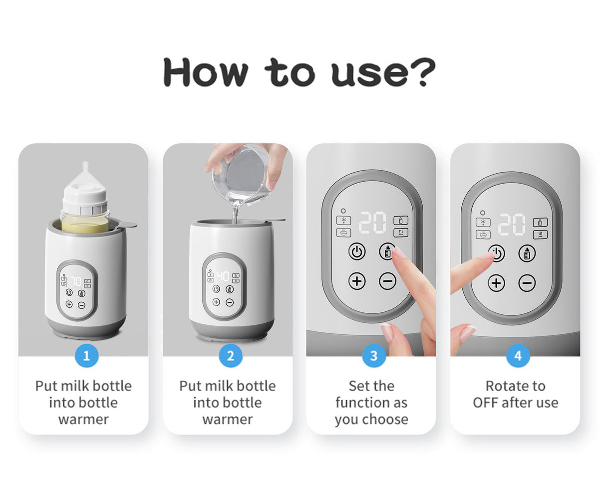 Cross-Border Baby Special Milk Warmer Sterilizer Two-In-One Household Constant Temperature Milk Warmer Breast Milk Warmer Milk Warmer