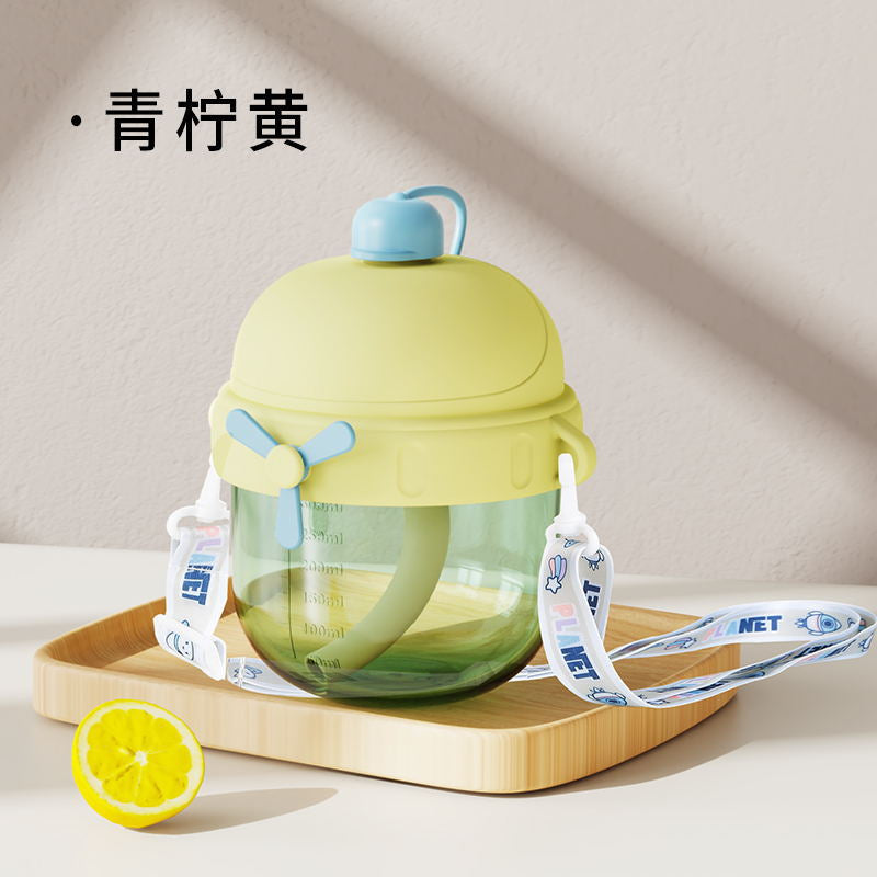 Baby drinking cup special sippy cup children's milk cup with scale strap baby cup wholesale cup