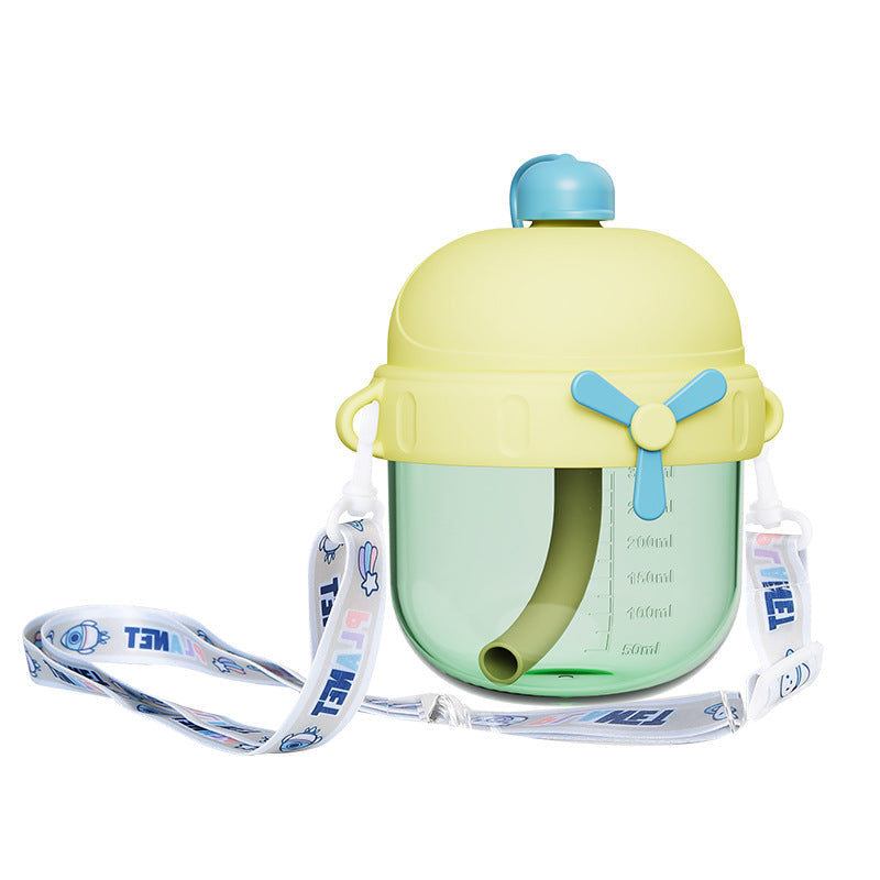 Baby drinking cup special sippy cup children's milk cup with scale strap baby cup wholesale cup