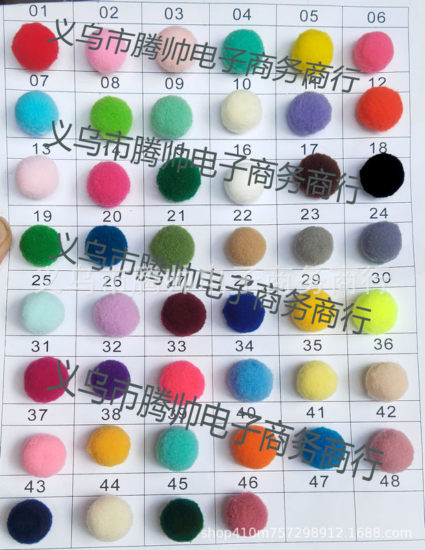 Cross-border cloud hair ball wind chimes bed Bell crib decoration pendant children's room wall decoration children's wall decoration