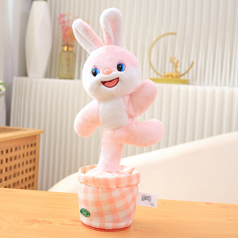 Cartoon Electric Toy Sand Sculpture Twist and Twist, Magic, Learning to Talk, Singing, Dancing, Learning to Tongue, Infant and Baby