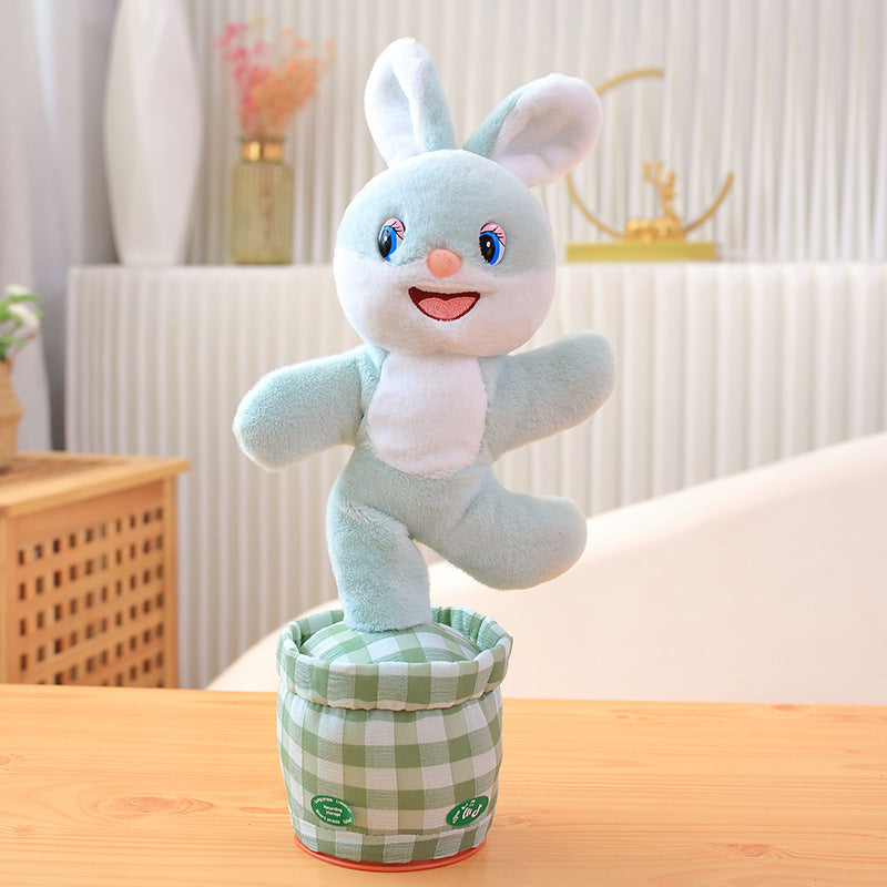 Cartoon Electric Toy Sand Sculpture Twist and Twist, Magic, Learning to Talk, Singing, Dancing, Learning to Tongue, Infant and Baby