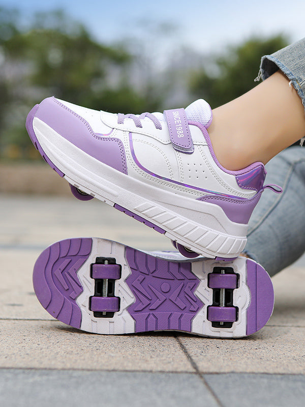 Roller Shoes for Girls, Sports Four-Wheel Roller Shoes, 2026 New Spring Model, Children's Roller Skates for Older Kids