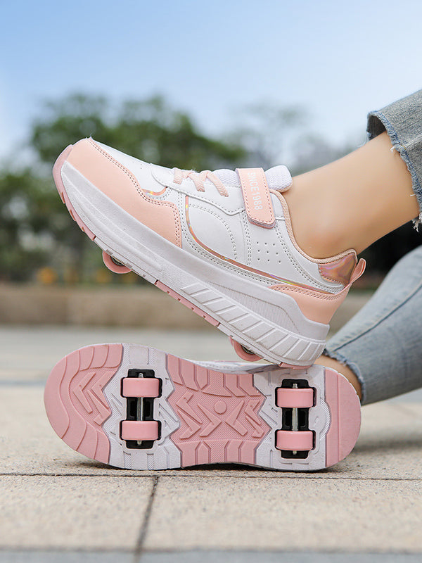Roller Shoes for Girls, Sports Four-Wheel Roller Shoes, 2026 New Spring Model, Children's Roller Skates for Older Kids