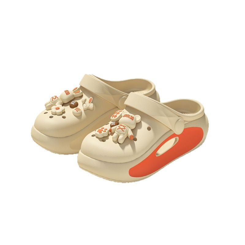 Summer Outdoor Cave Shoes Women's Beach Wading Cool Shoes Home Women Sandals and Slippers Commuter Leisure Sandals and Shoes