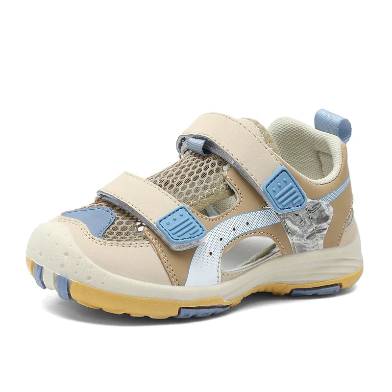 Boys Soft Sandals Fashion Children Shoes Solid Color Baby Sole Anti-slip Anti collision outdoor Girls Sandalias Flat Beach