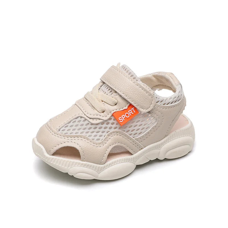 Size 21-30 Summer Sandals for Kids Boys Girls Cut-outs Sneaker Children Sport Sandals Comfortable Summer Baby Beach Shoes