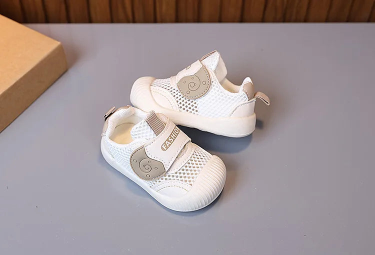 Kid Sneakers 2025autumn New Breathable Baby Shoe Soft Sole Walking Shoe Mesh Girl Sneakers Allmatch Kid Shoes Кроссовки Детские