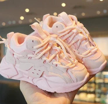 Plush Children Chunky Sneakers Waterproof Boys Sports Shoes Comfortale Arch Support Girls Running Child Footwear