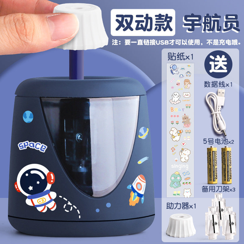 Pencil Sharpener Automatic Pencil Sharpener Special Electric Pencil Sharpener for Children and Primary School Students Charging Automatic Lead Pencil Sharpener