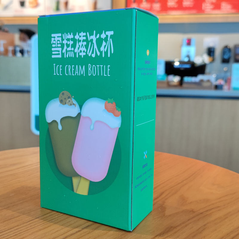 Yafeiqi Manufacturer Cross-Border E-Commerce Ice Cream Popsicle Water Cup Portable Cross-Body Strap Kettle Children's Spout Plastic Cup