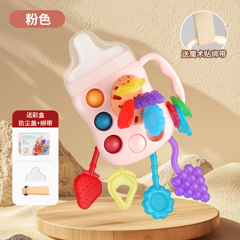 Pull-And-Play Baby Toy for 6 Months and Up, Educational and Chewable, Suitable for 0-1 Year Old Boys and Girls