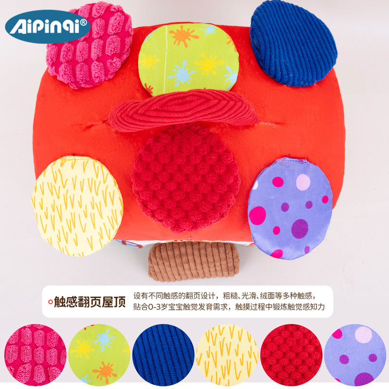 aipinqi New Toy Set for Infants & Toddlers: Educational Sensory Toys, Farm Mini Mushroom House Figures