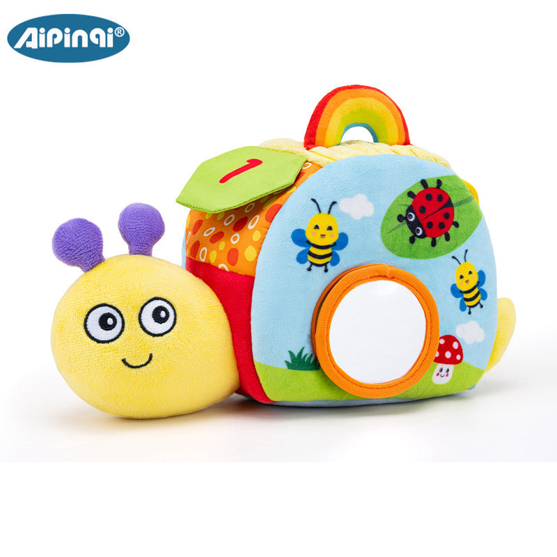 Aipinqi Baby Educational Set Toy Snail Storage Interactive Grasping Sensory Toy Infant Teaching Aids