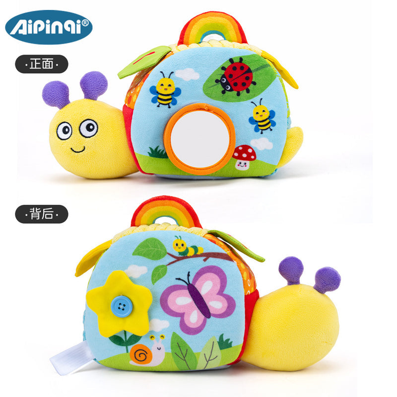 Aipinqi Baby Educational Set Toy Snail Storage Interactive Grasping Sensory Toy Infant Teaching Aids
